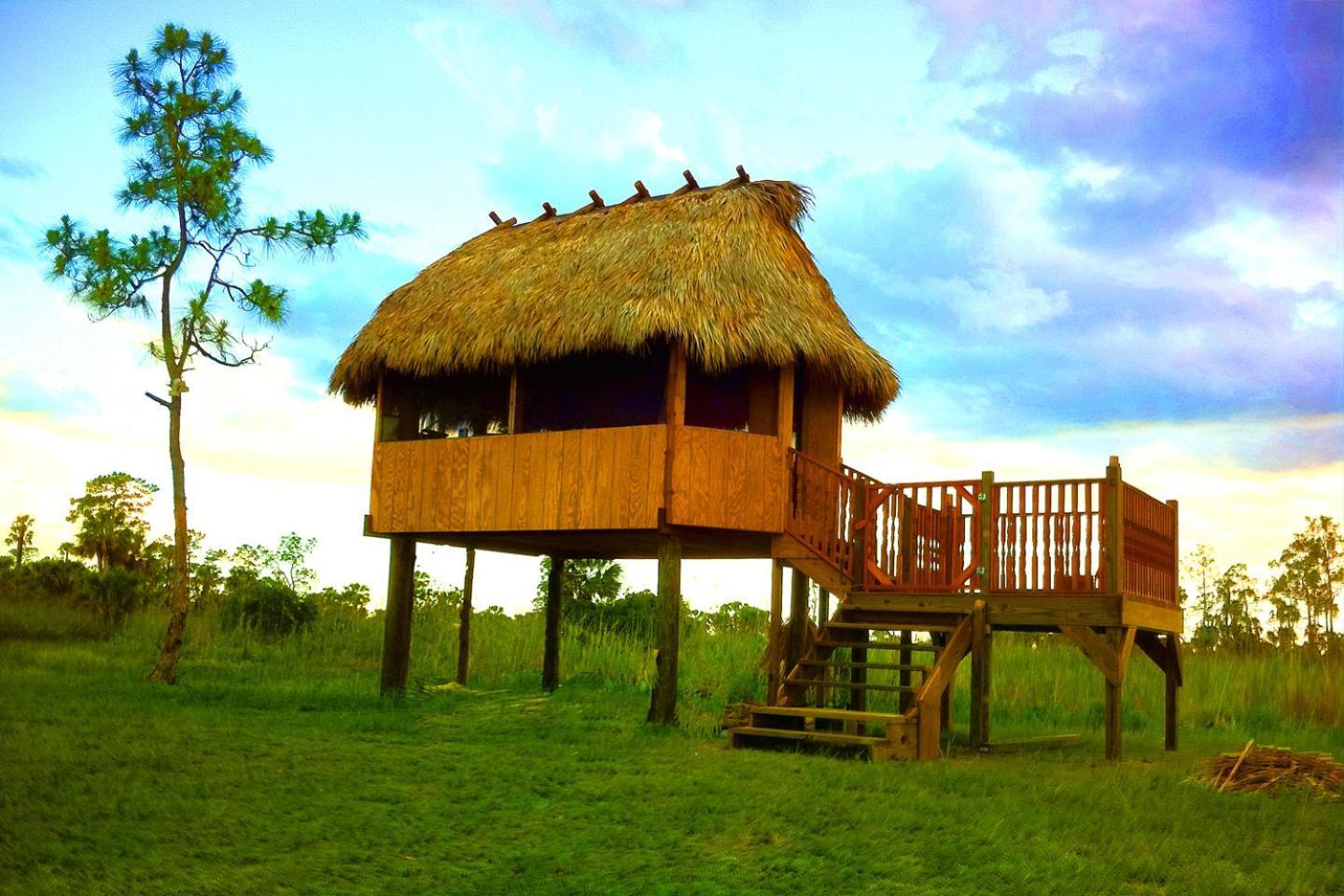 Everglades Chickee Cottage & Bungalow - Ochopee Екстериор снимка